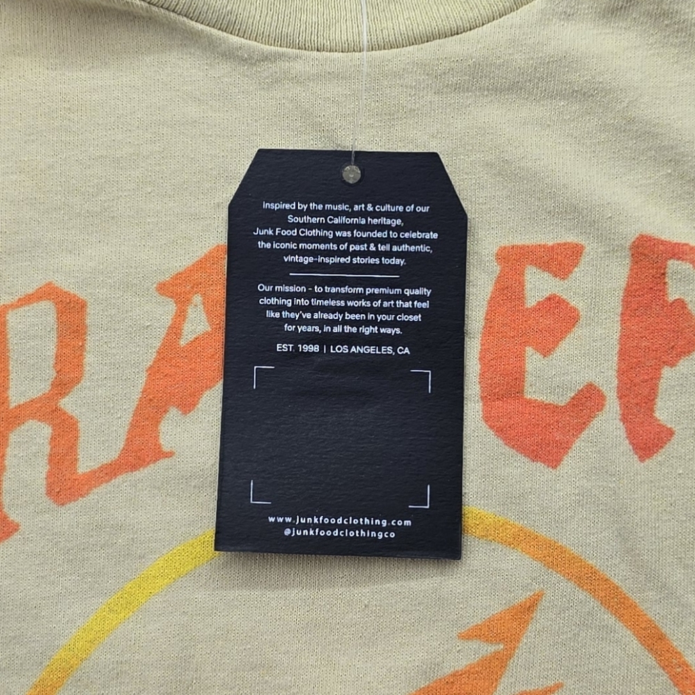 Junk Food NWT Grateful Dead Yellow Printed Tee - Picture 6 of 9